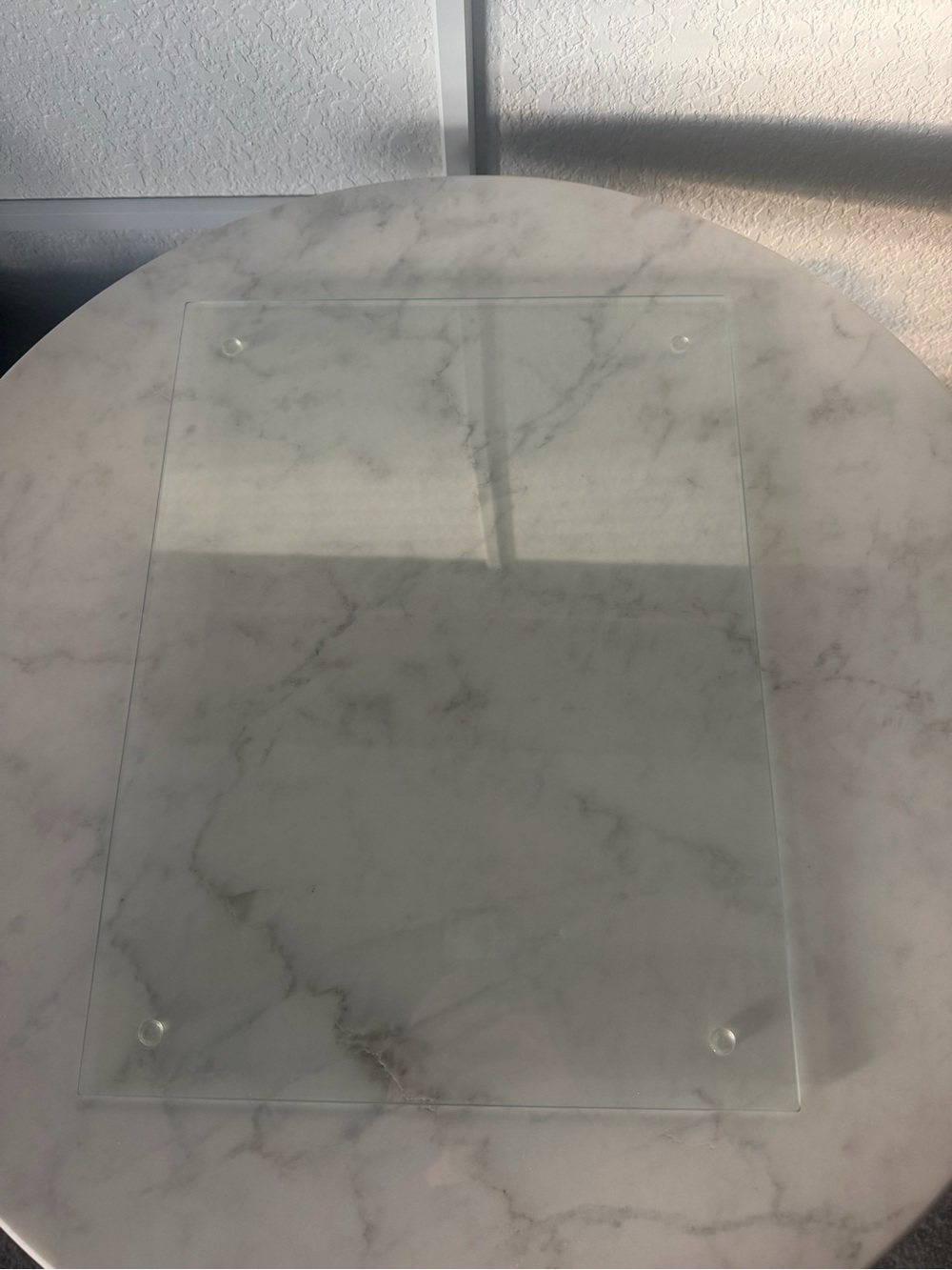 Tempered Glass Cutting Board 12"x16", Scratch, Heat, and Shatter Resistant - Picture 4 of 5